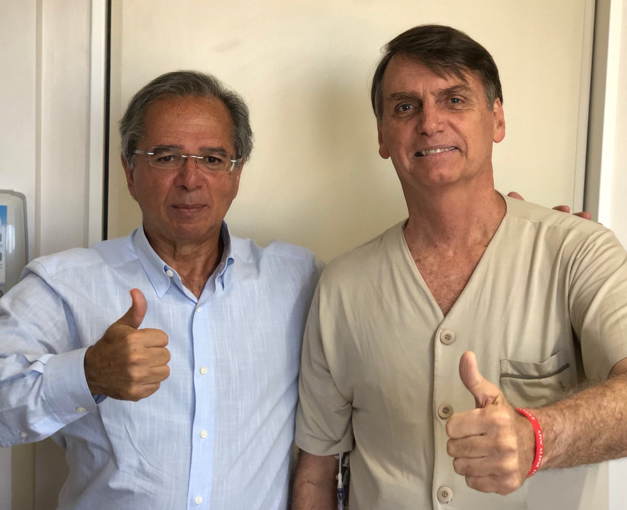 jair bolsonaro e paulo guedes