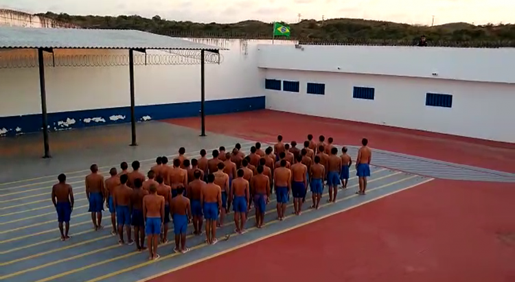 Momento cívico detentos passam a cantar hino nacional em presídios do RN