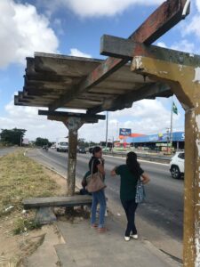 paradas de ônibus da BR-101 em Parnamirim