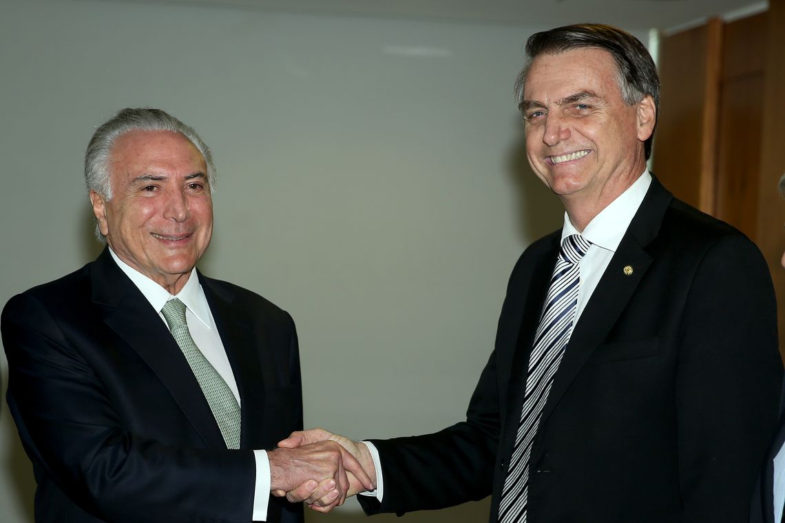 Bolsonaro revela que muita coisa do governo Temer vai ser mantida