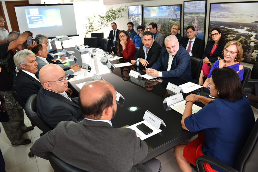 Reunião Bancada Federal com fátima bezerra