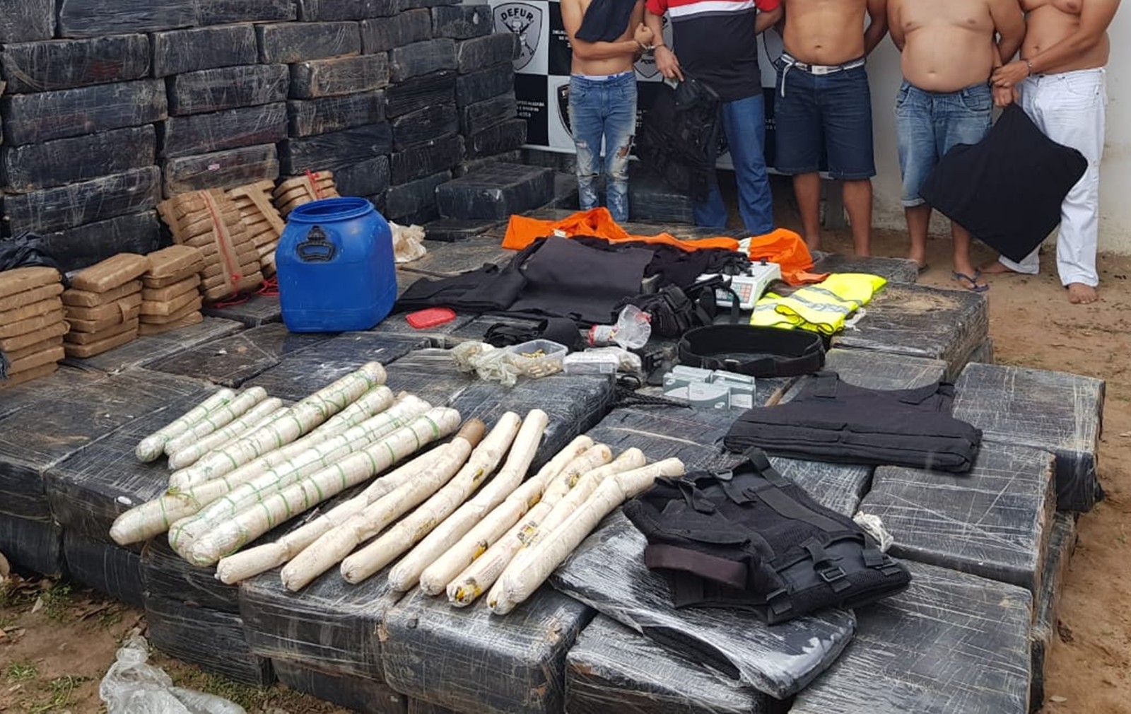 Polícia Civil apreende 5 toneladas de maconha em granja na Grande Natal