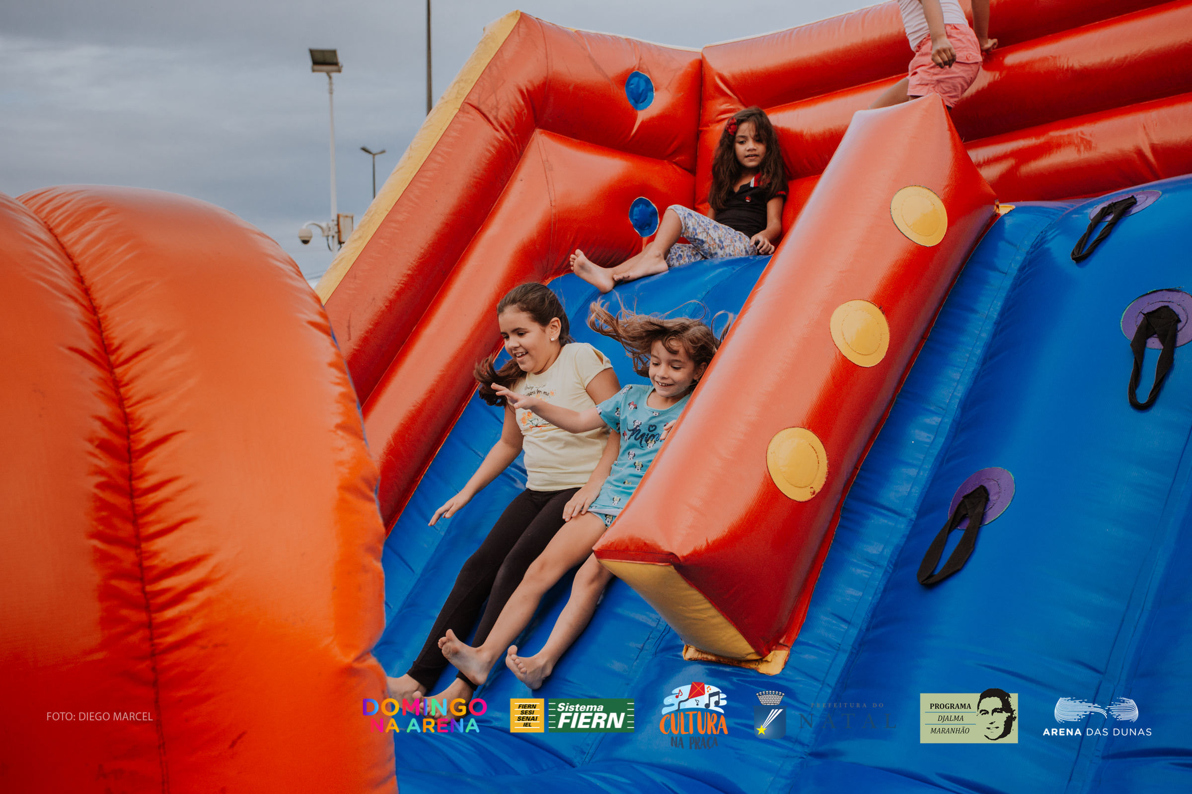 Domingo na Arena oferece lazer gratuito para toda família arena das dunas