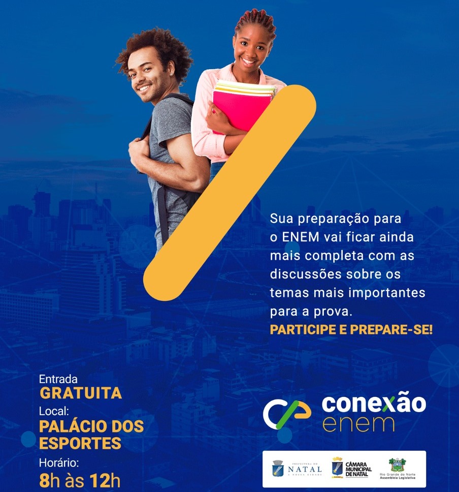 Conexão Enem inicia aulões gratuitos no próximo domingo