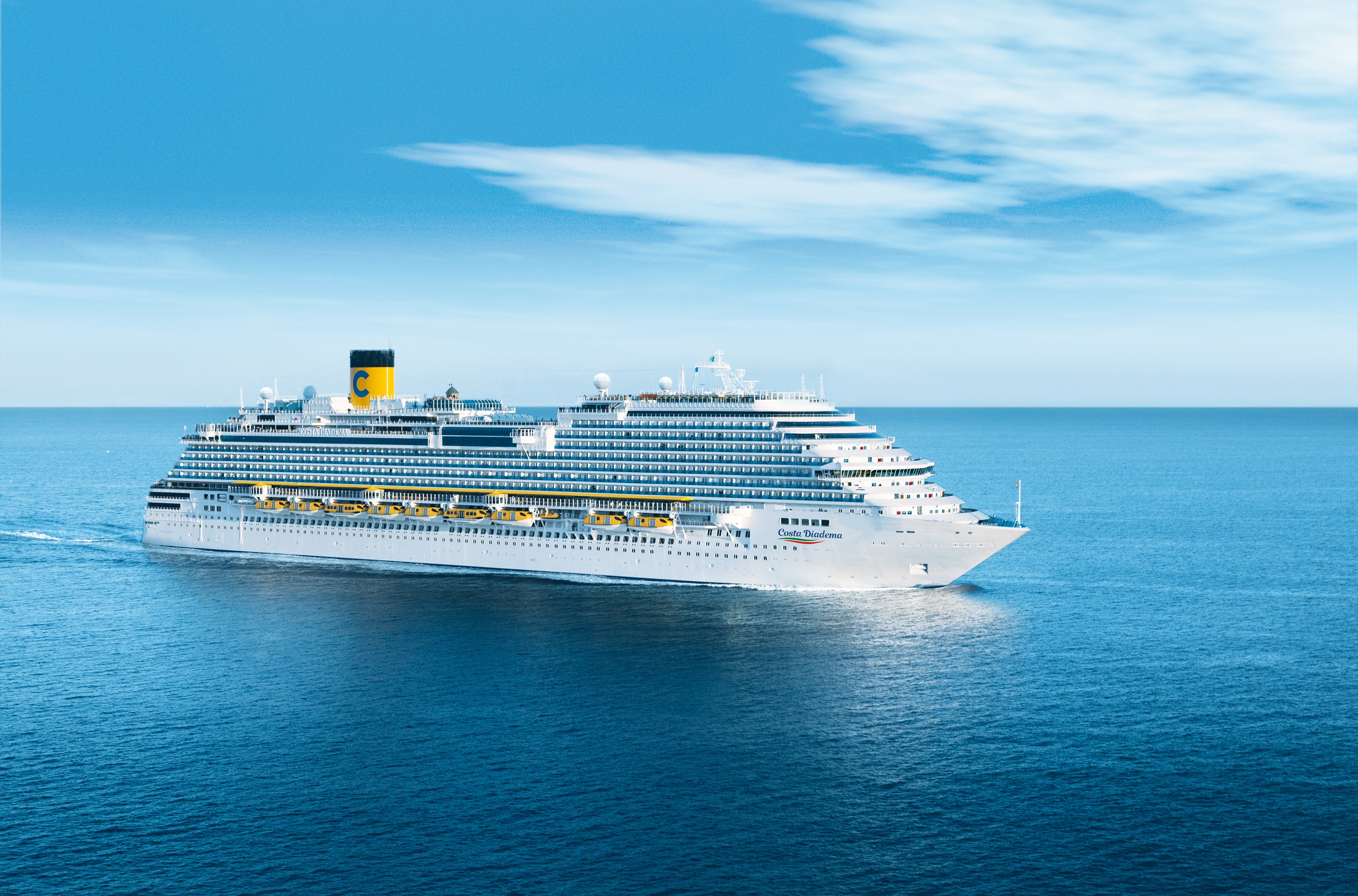 Navio Costa Diadema investe em experiências de realidade virtual