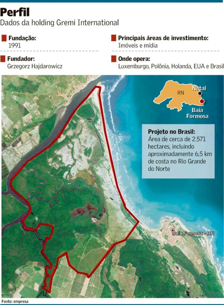 Grupo polonês quer captar US 100 milhões para investir em complexo turístico de luxo no RN