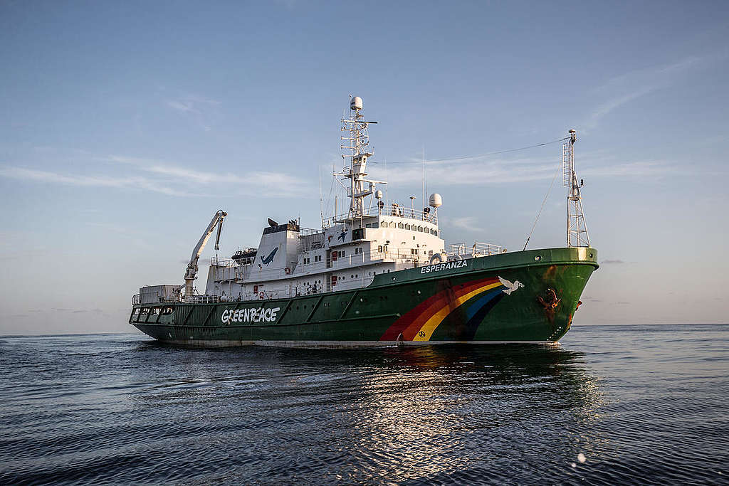 navio esperanza greenpeace