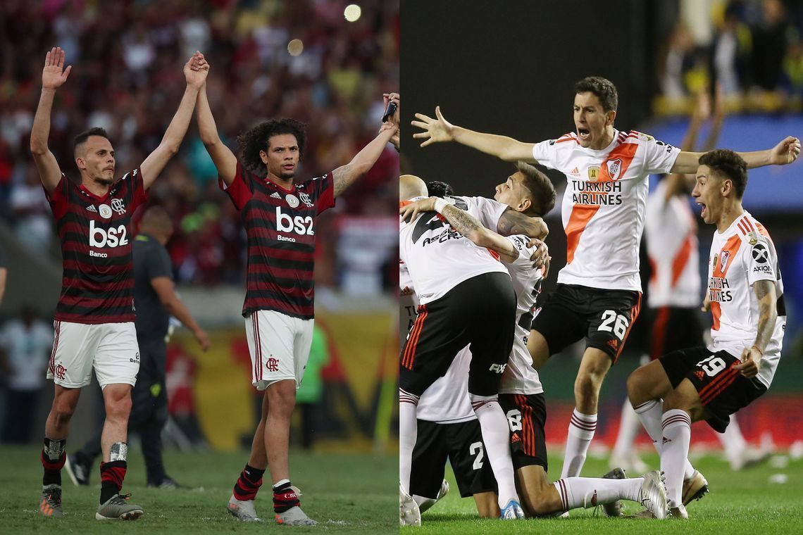 Flamengo e River protagonizam final inédita na Libertadores