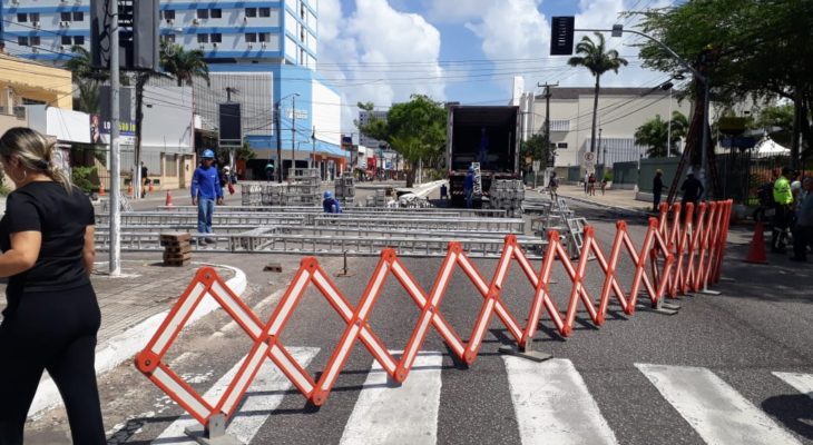 Agenda do Natal em Natal altera trânsito na Deodoro da Fonseca