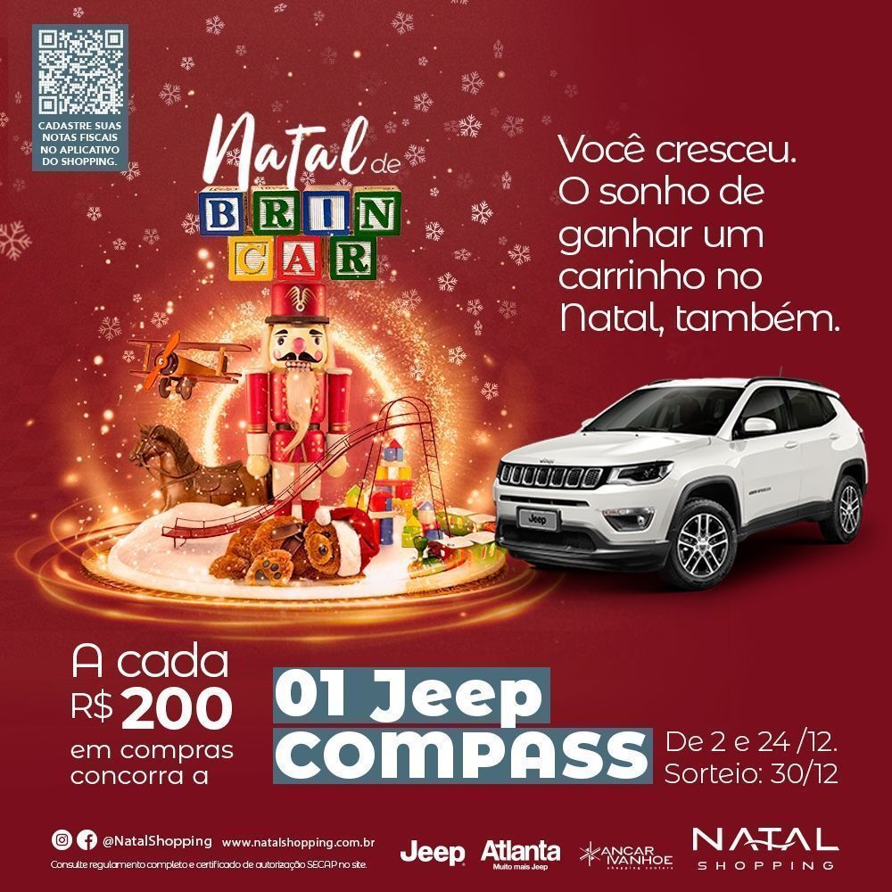 Começa promoção de fim de ano do Natal Shopping