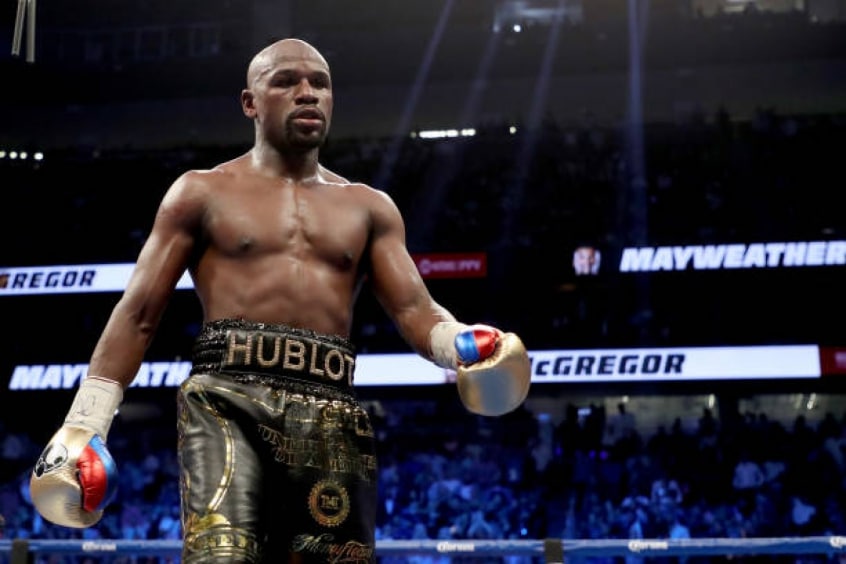 Floyd Mayweather é eleito o esportista mais bem pago da década