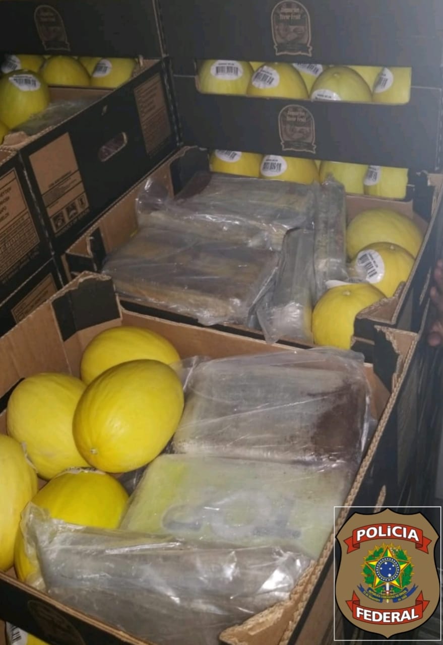 PF aprende 12 tonelada de cocaína em Parnamirim 1