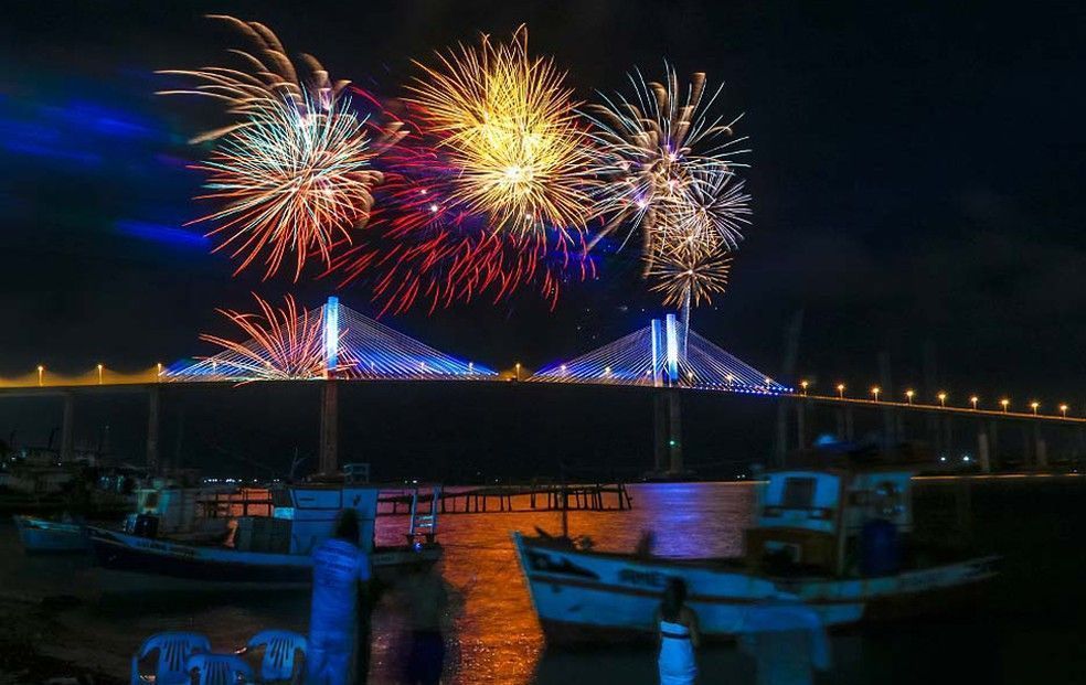 Réveillon em Natal terá queima de fogos em Ponta Negra e na Redinha