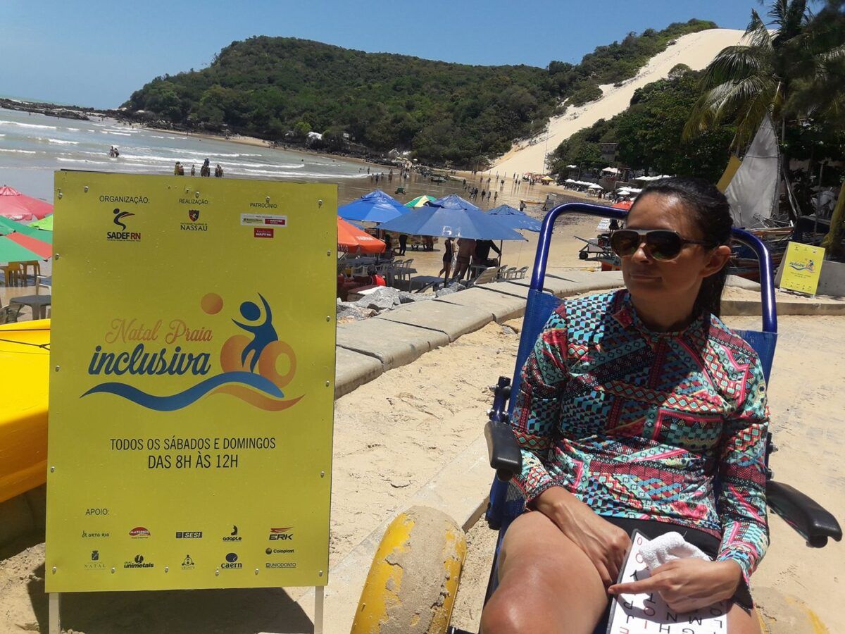 Natal Praia Inclusiva inicia atividades na Redinha