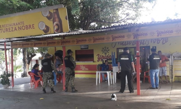 guarda municipal suspensao de bares e restaurantes em natal