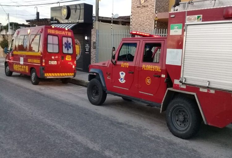 Bombeiros registram princípio de incêndio em comércio de São José de Mipibu