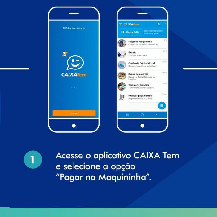 caixa tem pagar maquininha 1