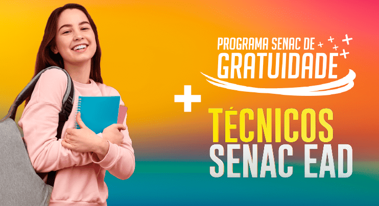 Senac-RN abre 480 vagas para Cursos Técnicos EAD de forma gratuita