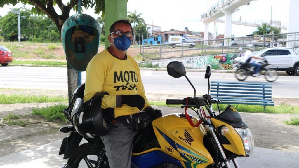 Teste rápido de Covid-19 para Mototaxistas em Parnamirim