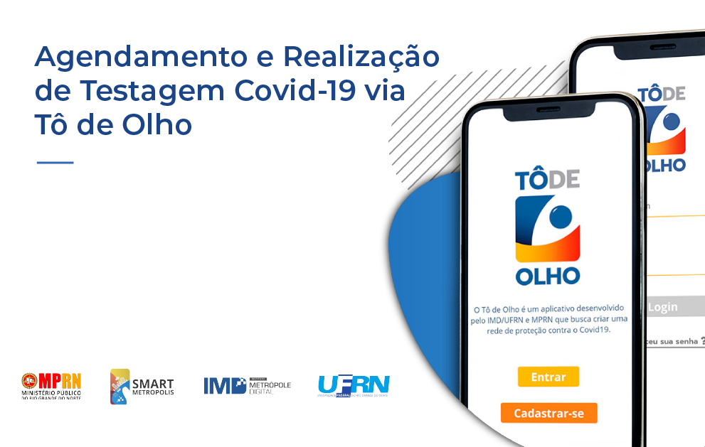 Aplicativo Tô de Olho facilitará testagens de Covid-19 em Parnamirim