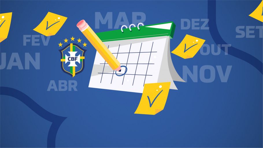 CBF divulga calendário revisado da temporada 2020