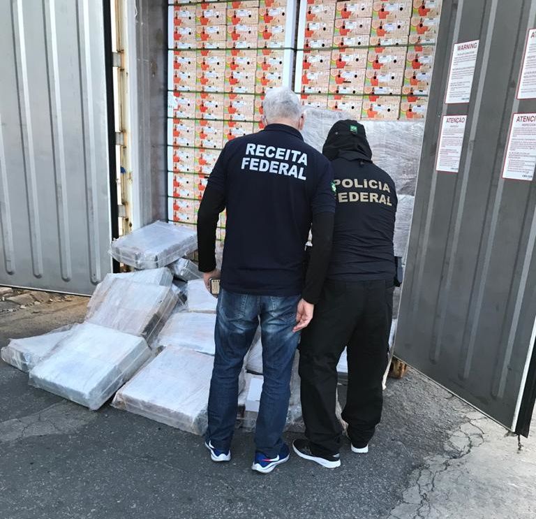 Polícia Federal apreende mais de 700 kg de cocaína no porto de Natal