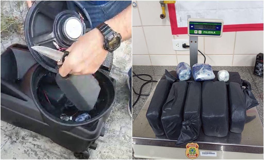 Maconha é encontrada pela PF em aparelho de som enviado pelos Correios