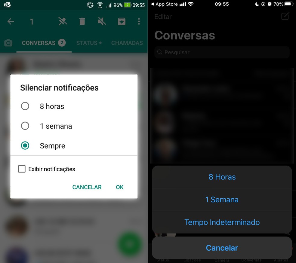 Saiba como silenciar conversas para sempre no WhatsApp