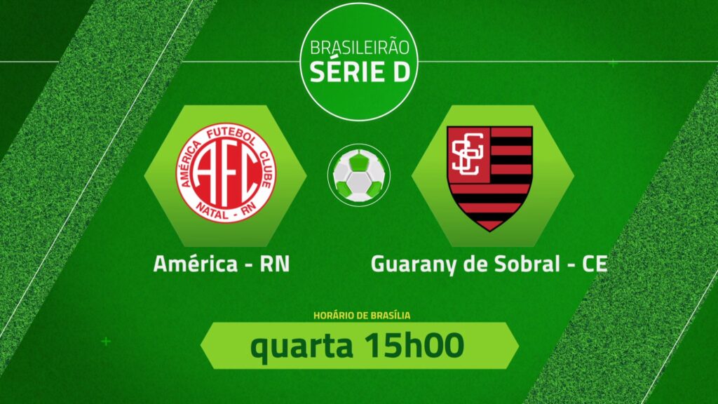 TV Brasil transmite América x Guarany de Sobral pela Série D