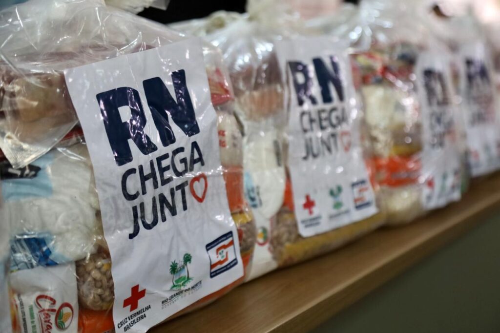 RN Chega Junto segunda fase entrega mais 30 mil cestas básicas