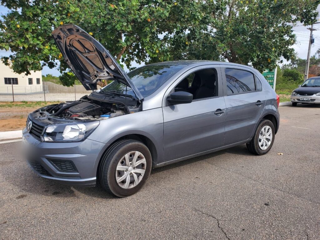 Homem é preso e veículo é recuperado pela PRF em São José de Mipibu