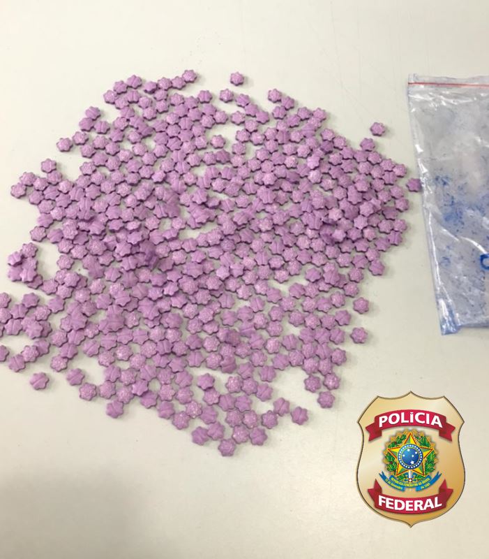 PF apreende 500 comprimidos de ecstasy em Caicó