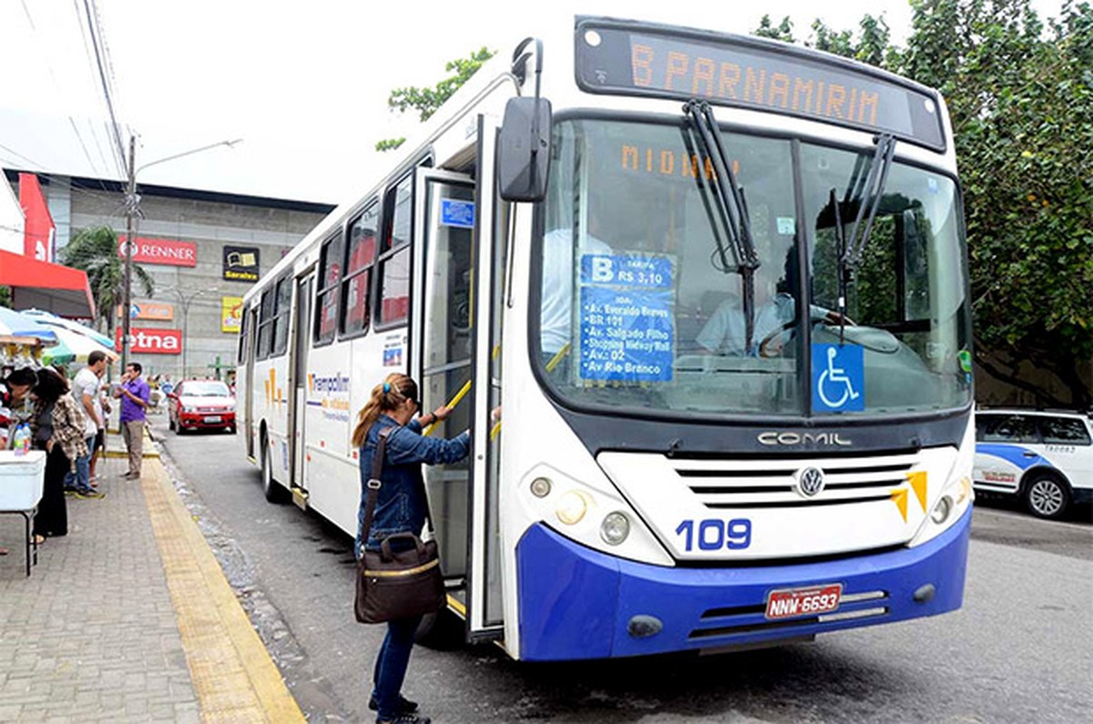 DER fiscaliza onibus intermunicipais em pontos de Natal e Regiao Metropolitana