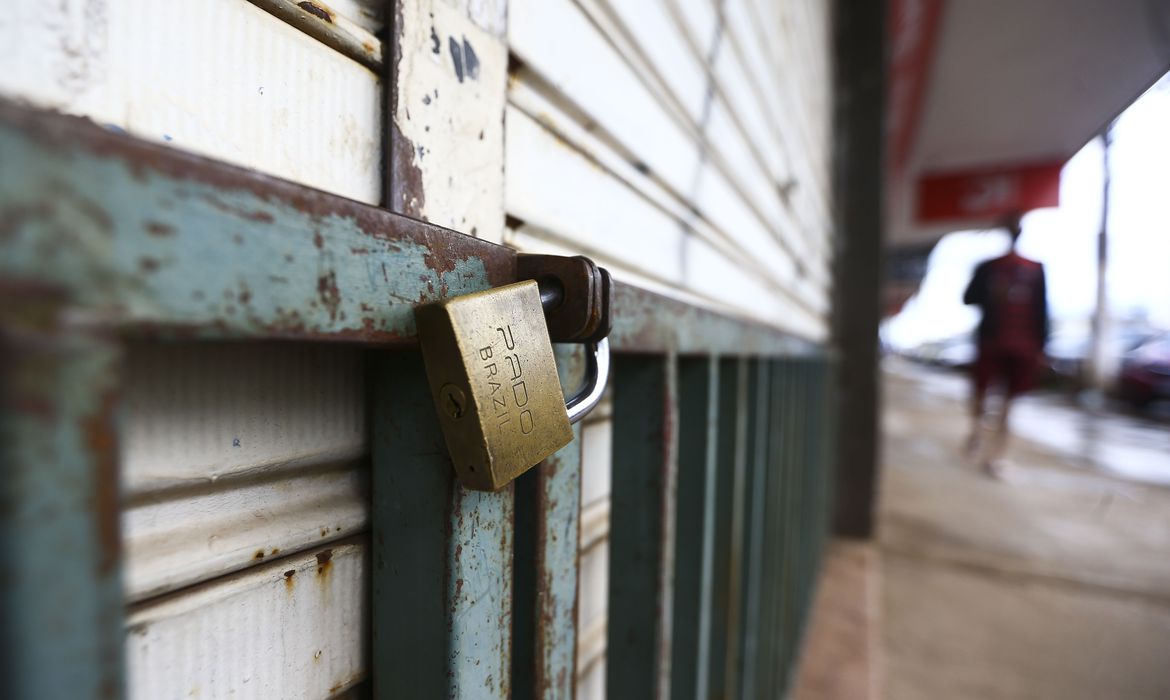 comercio fechado lockdown