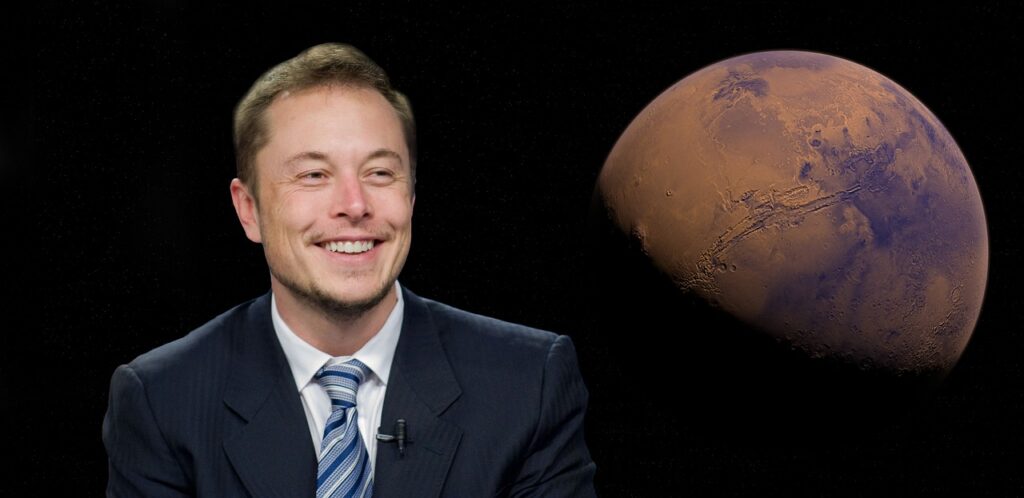 elon musk marte