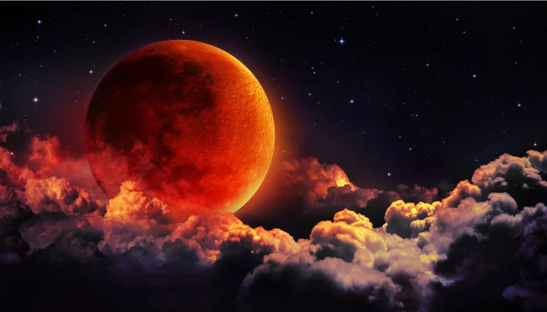 O dia 26 de maio nos surpreenderá com uma Lua de Sangue