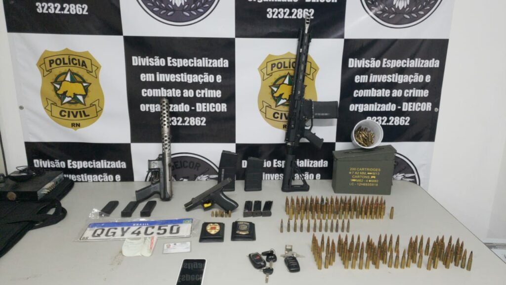 Playboy e Senhor das armas são presos na zona sul de Natal