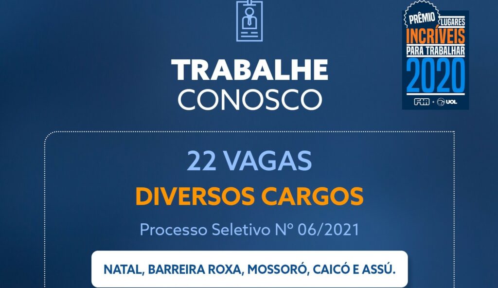 Senac abre processo seletivo para contratar 22 profissionais no RN