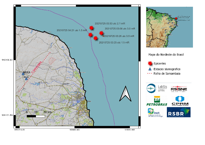 Tremores de terra são sentidos em Natal e outras cidades do RN