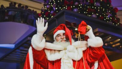 Papai Noel chega ao Natal Shopping