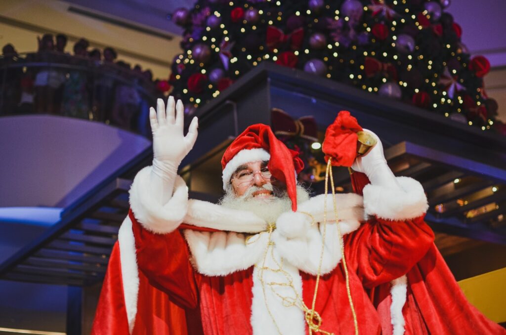 Papai Noel chega ao Natal Shopping