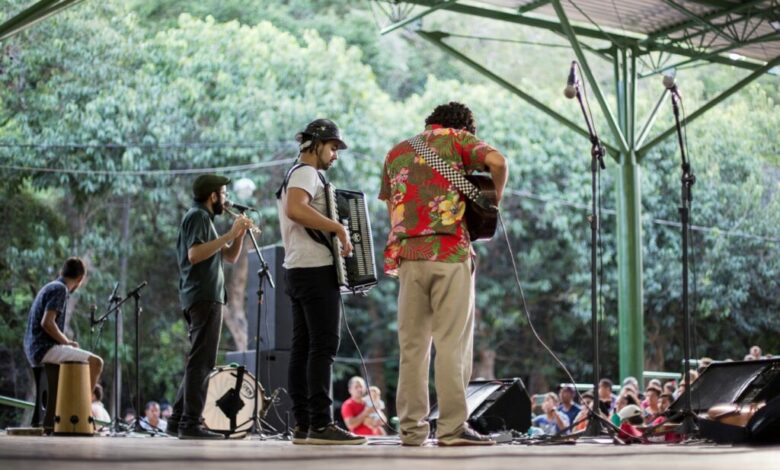 Som da Mata retoma apresentações presenciais no Parque das Dunas