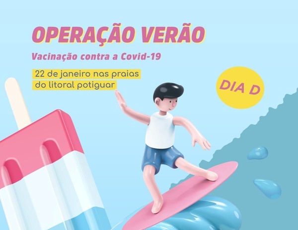 Operacao Verao contra a Covid 19 tera dia D no RN