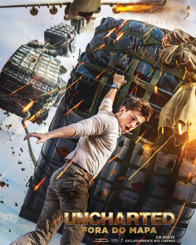 Poster Uncharted Fora do Mapa