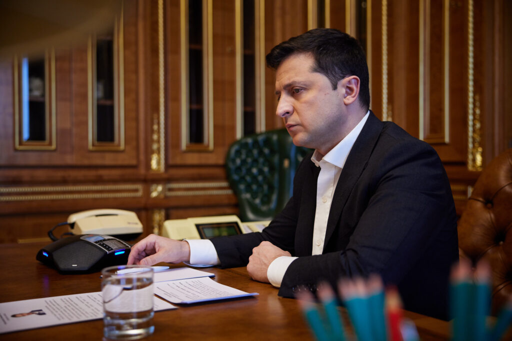 presidente da ucrania zelensky