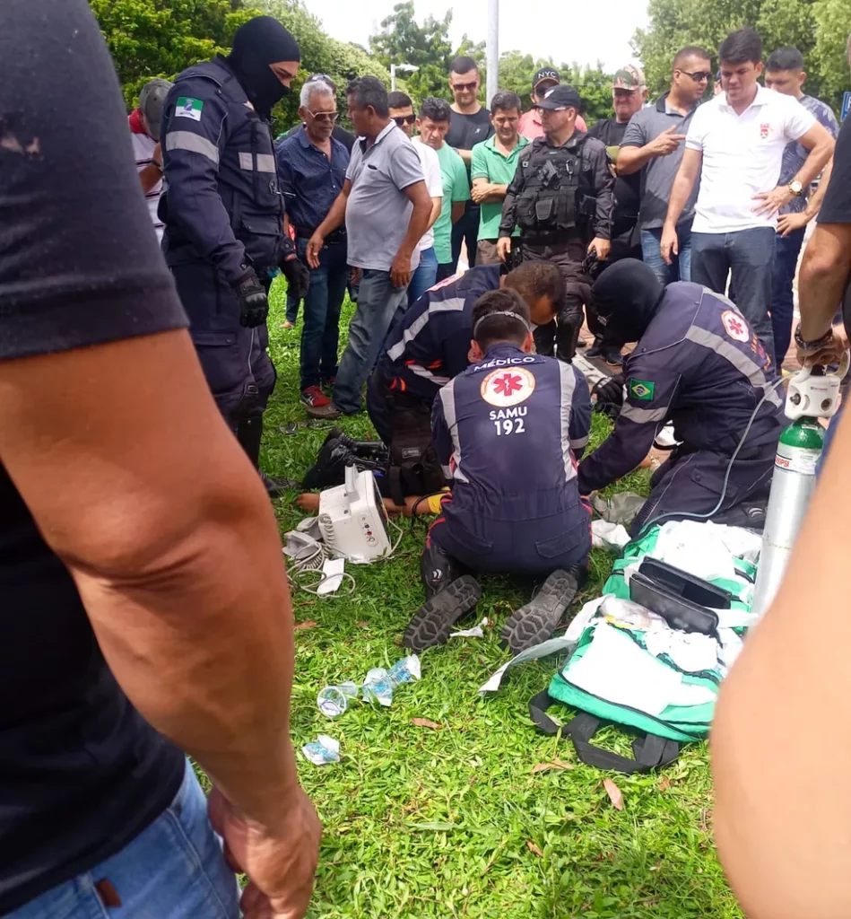 Sargento da PM-RN sofre mal súbito e morre durante protesto na Governadoria