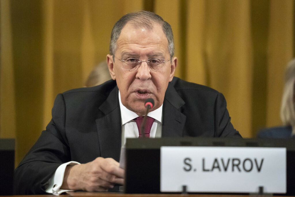 ministro russo sergei lavrov