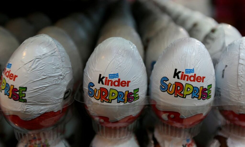 Anvisa proíbe importação e venda do Kinder Ovo no Brasil