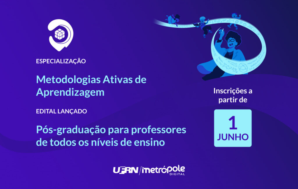 Metrópole Digital abre 500 vagas para nova especialização a distância