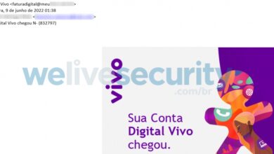 Fatura falsa criminosos se passam pela Vivo para propagar trojan bancário